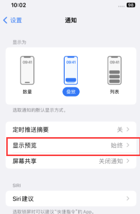 双阳苹果售后维修中心分享iPhone手机收不到通知怎么办 