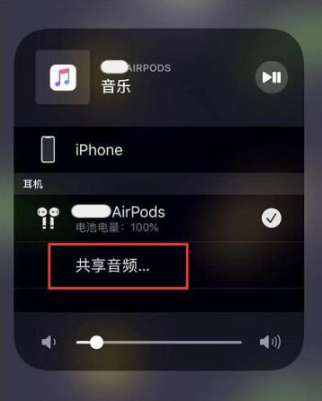 双阳苹果14音频维修点分享iPhone14音频共享设置方法 