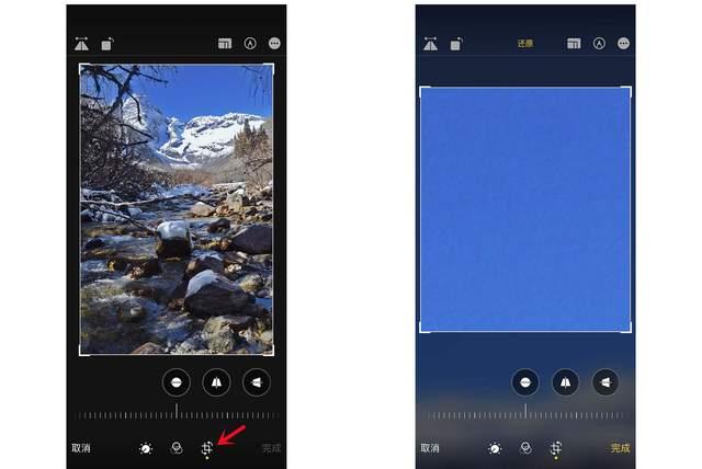 双阳苹果手机维修分享iPhone手机如何使用裁剪功能隐藏照片 